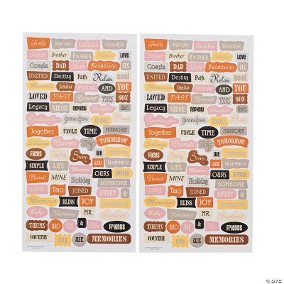 Neutral Word Stickers