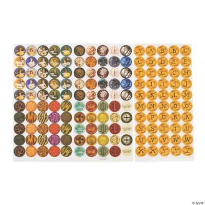 Bottle Cap Stickers 1" Oriental Trading Discontinued