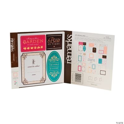 Remarks Preface Sticker Book