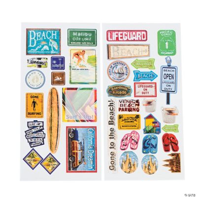 Beach Stickers