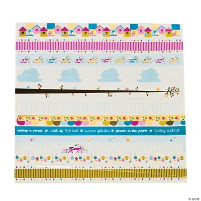 Summer Splendor Border Stickers