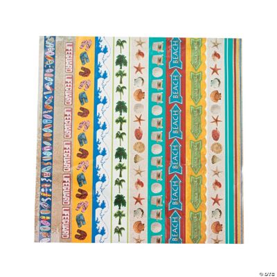 Beach Border Stickers