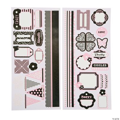 Pretty In Pink Sticker Set