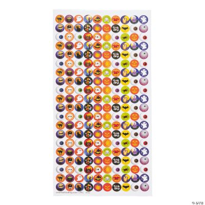 Halloween Bottlecap Stickers