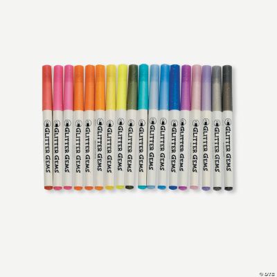 American Crafts™ Glitter Gem Marker Set