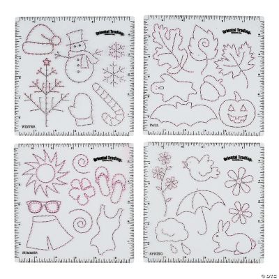 Seasonal Punch & Stitch Sheets