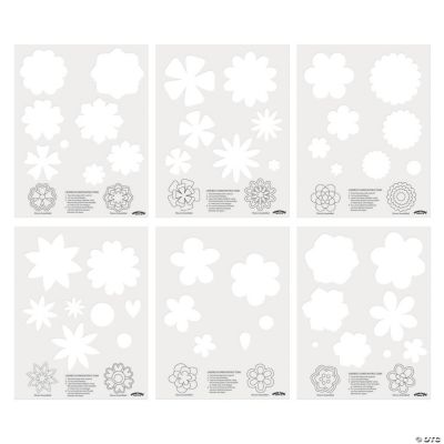 Layered Flower Templates