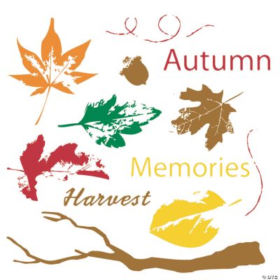 Autumn Leaves Stamps