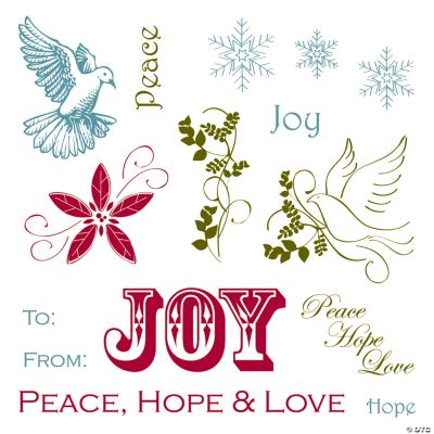 Peace & Joy Stamps