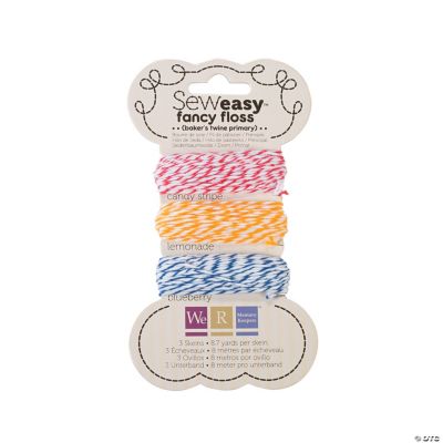 Sew Easy™ Fancy Floss Baker's Twine - Primary