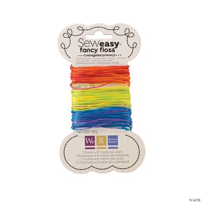 Sew Easy™ Fancy Floss Variegated - Primary