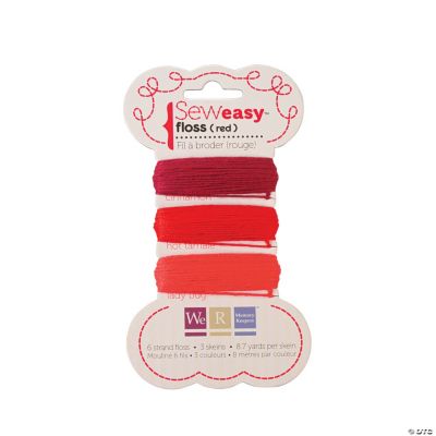 Sew Easy™ Red Floss