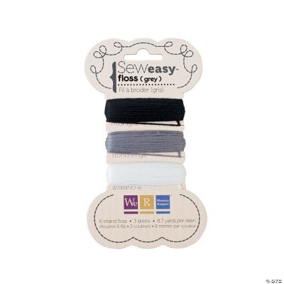 Sew Easy™ Grey Floss