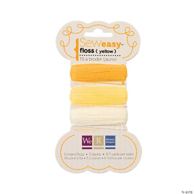 Sew Easy™ Yellow Floss