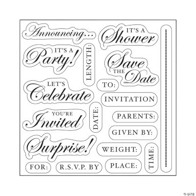 It’s A Party Stamps