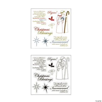 Away In The Manger Stamps