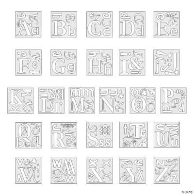 Monogram Stencils - Discontinued