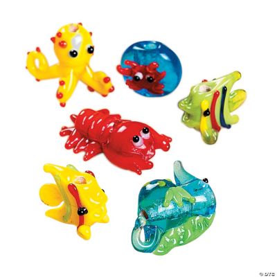 Under The Sea Lampwork Glass Beads - 8mm-20mm