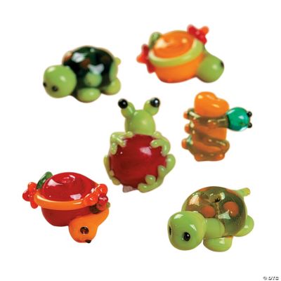 Pond Critters Lampwork Beads - 8mm-18mm