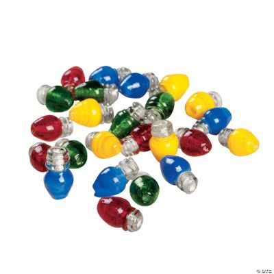 Christmas Lights Beads - 8mm x 13mm