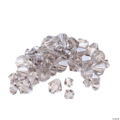 Smokey Quartz Bicone Beads - 4mm-6mm