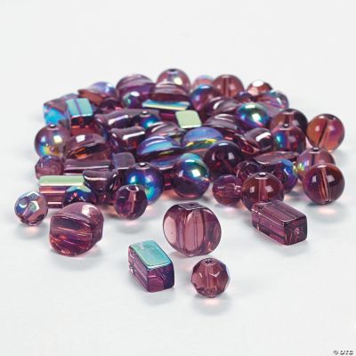 Amethyst AB Finish Bead Assortment - 8mm-12mm