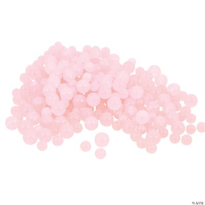 Pink Round Bead Assortment - 6mm-8mm