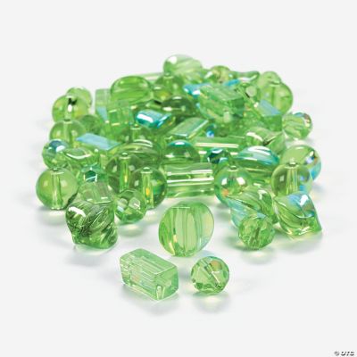 Peridot AB Bead Assortment - 8mm-12mm