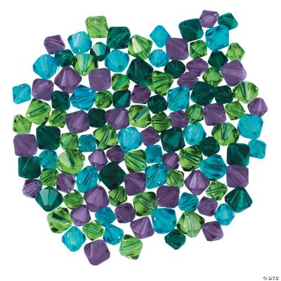 Winter Colors Crystal Bead Assortment - 6mm-8mm