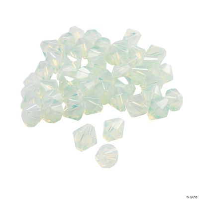 Moonstone Crystal Bicone Beads - 8mm