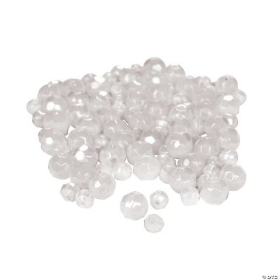 Moonstone Cut Crystal Round Beads - 4mm-6mm