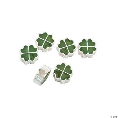 Shamrock Large Hole Beads - 11mm