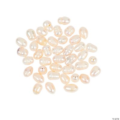 White Large Freshwater Pearls - 10mm-13mm
