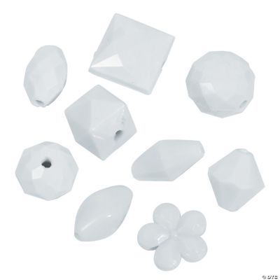 White Bead Assortment - 12mm - 15mm