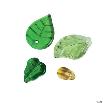 Leaf Bead Assortment - 9mm - 17mm x 6mm - 13mm