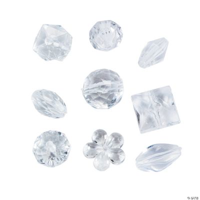 Clear Bead Assortment - 15mm