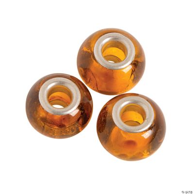 Topaz Large Hole Beads - 14mm