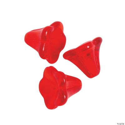 Red Angel Skirt Beads - 11mm x 13mm