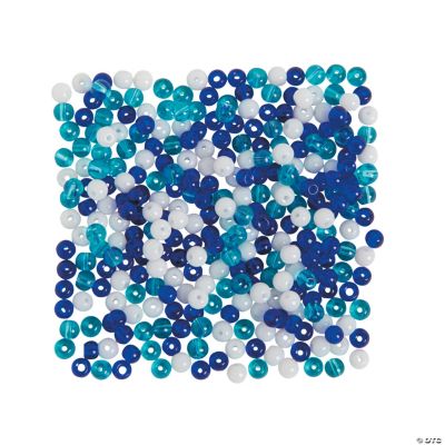 Mini Winter Color Round Beads - 4mm