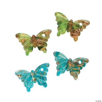 Butterfly Pendants - 26mm x 19mm