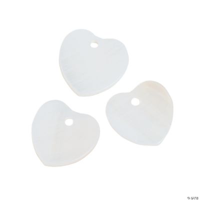 Heart Freshwater Shell Charms