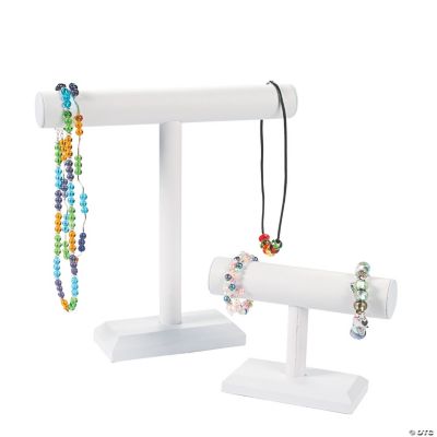 White Bracelet & Necklace Bars
