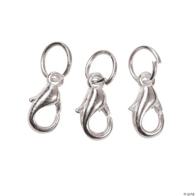 12mm Lobster Clasps With Jumprings