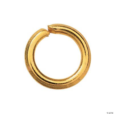 4mm Goldtone Metal Jumprings