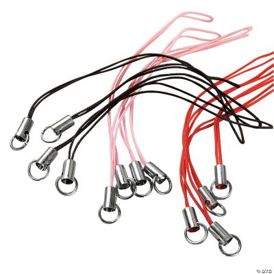 Pink, Black & Red Cell Phone Cords