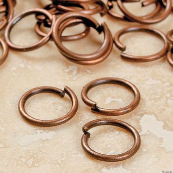 Copper-Tone Metal Jumprings
