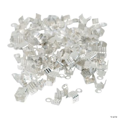 Silvertone Metal Cord Tips