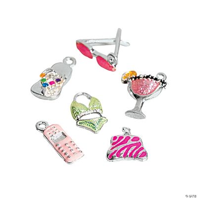 Enamel Girlfriend Charms