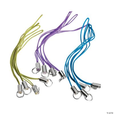 Turquoise, Lime Green & Purple Cell Phone Cords