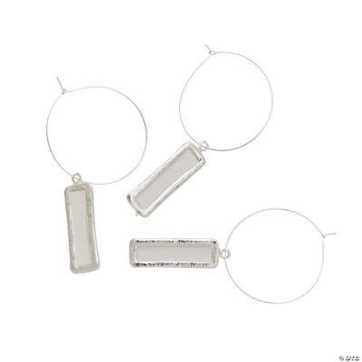 48 Pc. Silvertone Wine Charm Tag Set